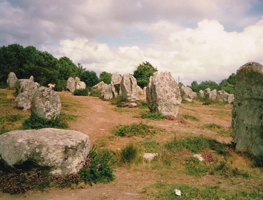 Bretagne, Megalith-Feld