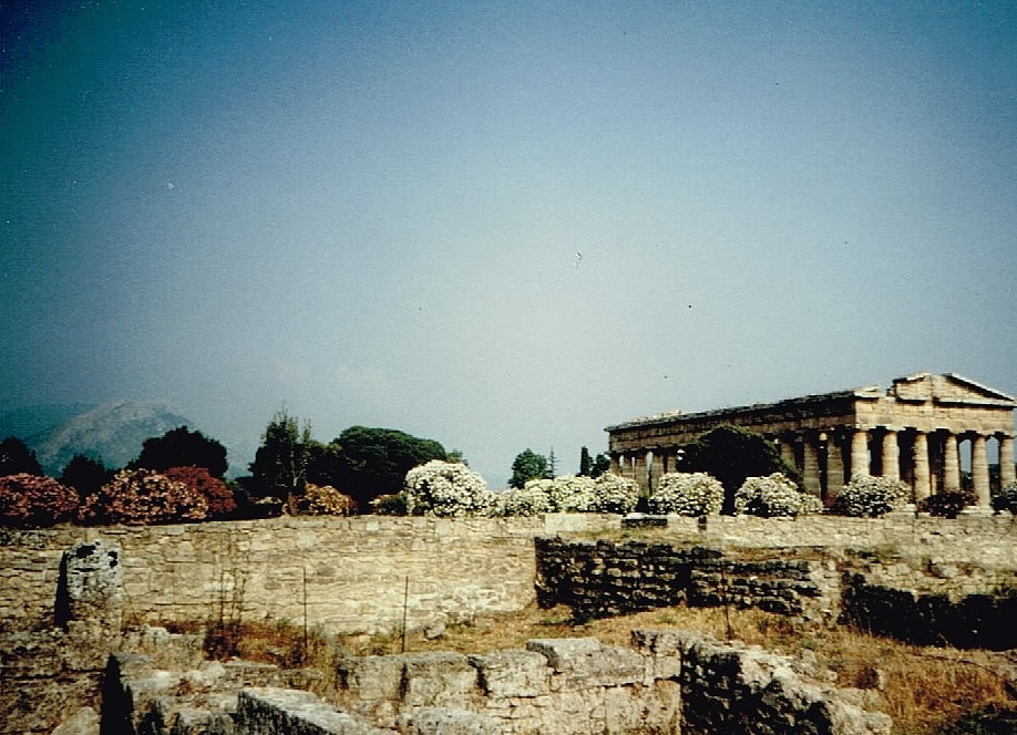 Paestum, Ausgrabungsstätte